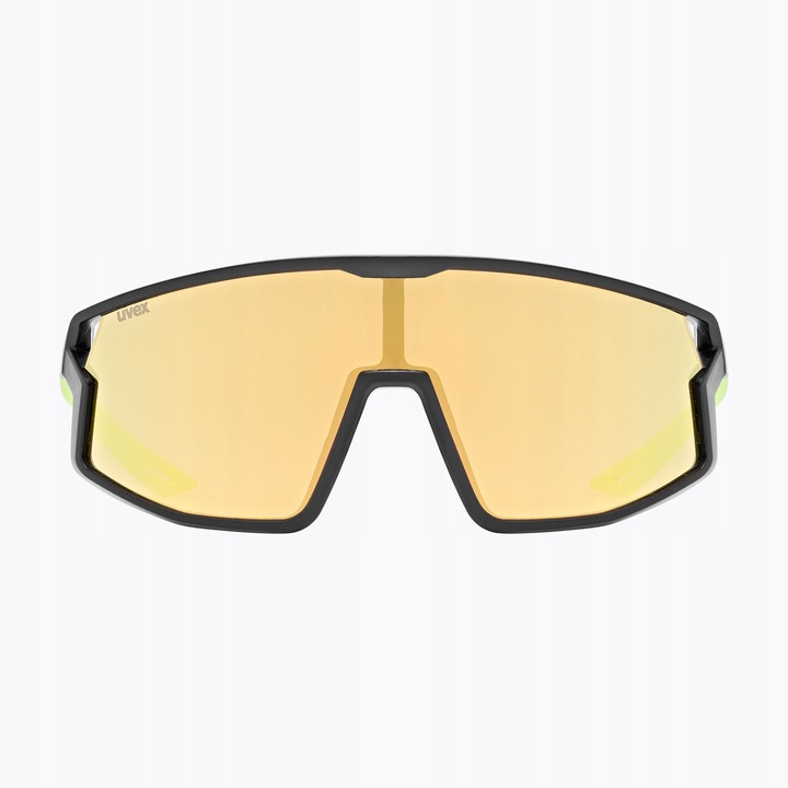 Okulary przeciwsłoneczne dziecięce UVEX Skyryse Jr black/yellow matt/mirror