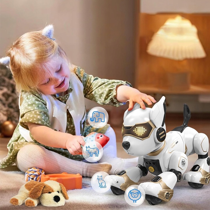 ROBOT PIES ZDALNIE STEROWANY INTERAKTYWNY DO ŚPIEWANIA I TAŃCZENIA