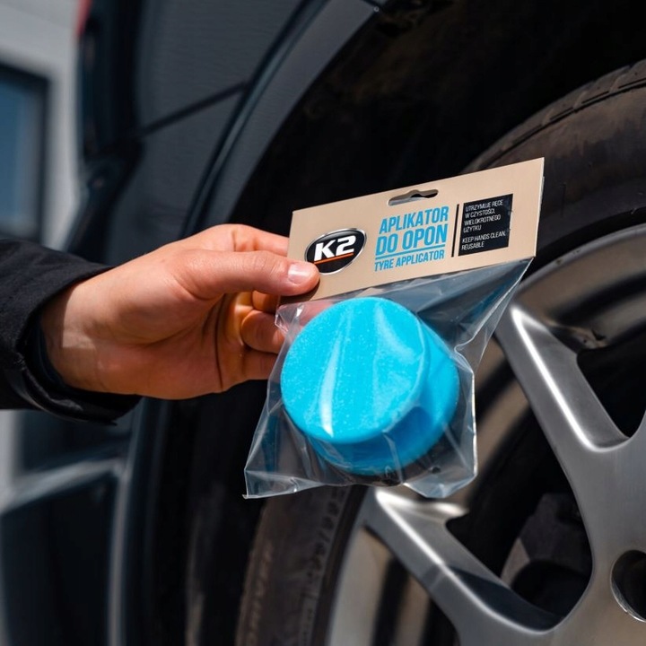 Bono Black 500ML + APLIKATOR GĄBKOWY do opon