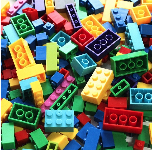 DUŻY ZESTAW BRICKS 1000 EL. KREATYWNE DO TWORZENIA KLOCKI KONSTRUKCYJNE