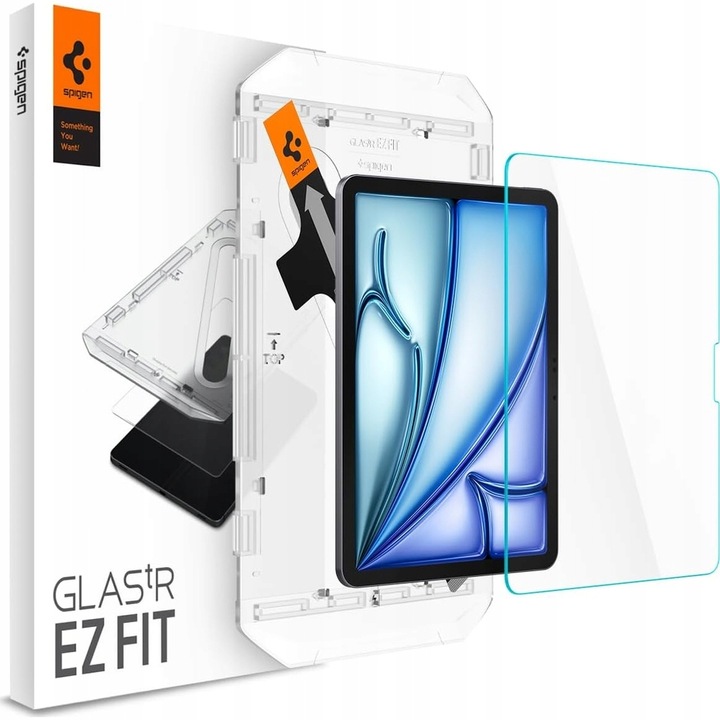 Szkło hartowane Spigen do iPad Air 11" M2 2024, na ekran do etui +aplikator