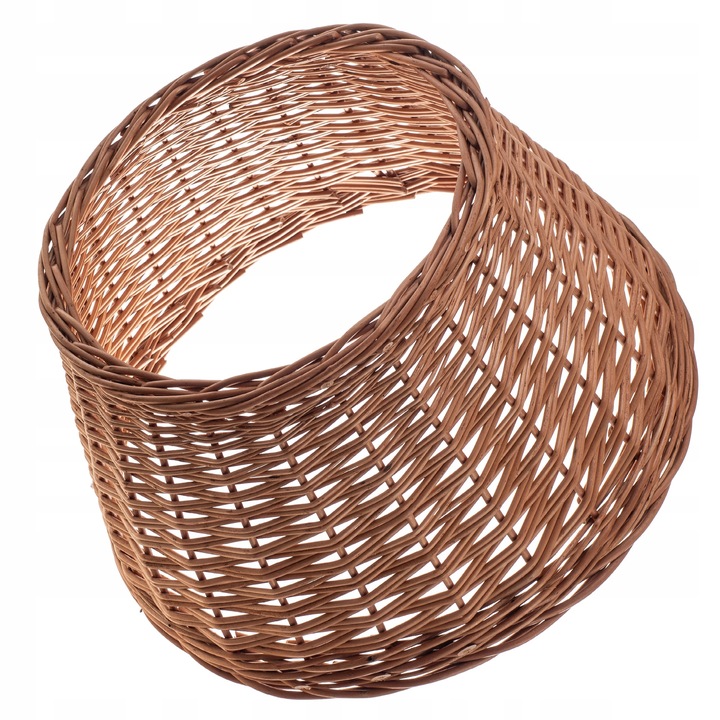 OSŁONA NA STOJAK CHOINKOWY WIKLINOWA 55 cm OSŁONKA POD CHOINKĘ KOSZ BOHO