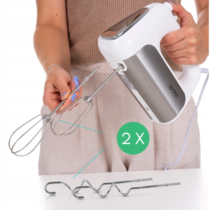 MIKSER RĘCZNY KUCHENNY MOCNY SILNIK FIRST AUSTRIA