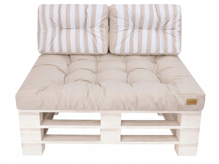 Poduszki, poduchy na meble z Palet zestaw 120x80cm