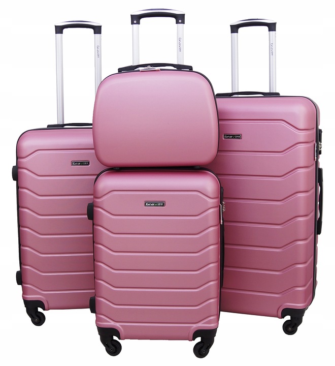 ZESTAW WALIZEK 4w1 WALIZKA PODRÓŻNA NA KÓŁKACH GRAVITT 931