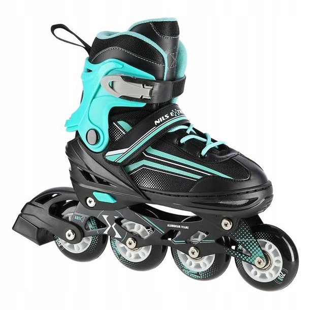 Rolki nils łyżworolki regulowane łyżwy 2w1 extreme r.L 39-43 regulacja