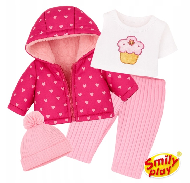 SMILY PLAY Duża lalka miękki bobas mówi śpiewa interaktywna PL ENG 41 cm