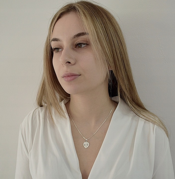 Łańcuszek Srebrny Wenecjana z Medalikiem Serduszko pr 925 Grawer Gratis