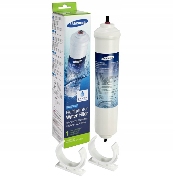 2x Filtr zewnętrzny Samsung DA29-10105J HAFEX + 5 m wężyka do wody DMfit