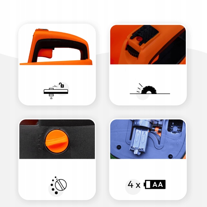 SIEWNIK akumulatorowy na baterie DO NAWOZU SOLI TRAWY 2,7L automatyczny