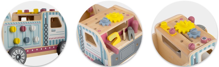 Drewniany chodzik pchacz RK-874 Ricokids