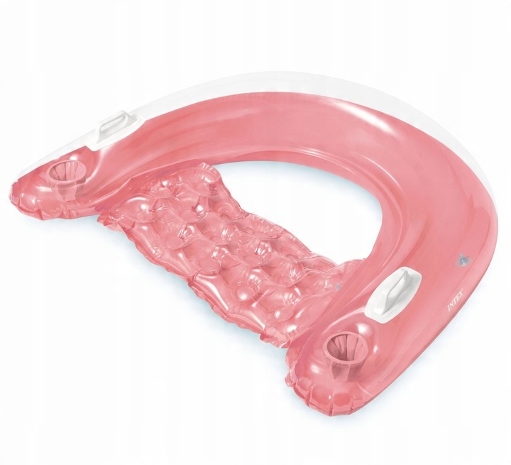 FOTEL DMUCHANY DO PŁYWANIA 152x99 cm INTEX 58859