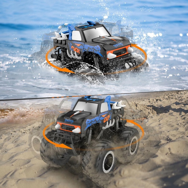 SAMOCHÓD ZDALNIE STEROWANY 1:16 4WD RC MONSTER TRUCK OFF-ROAD Z PILOT
