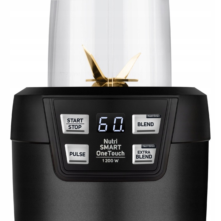 Nutri blender kielichowy 1200W 2 BUTELKI 800ml/1L czarny Sencor SNB6600BK