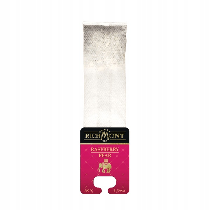 Herbata Richmont Raspberry Pear 12 Saszetek w Zestawie Szklanka Hot