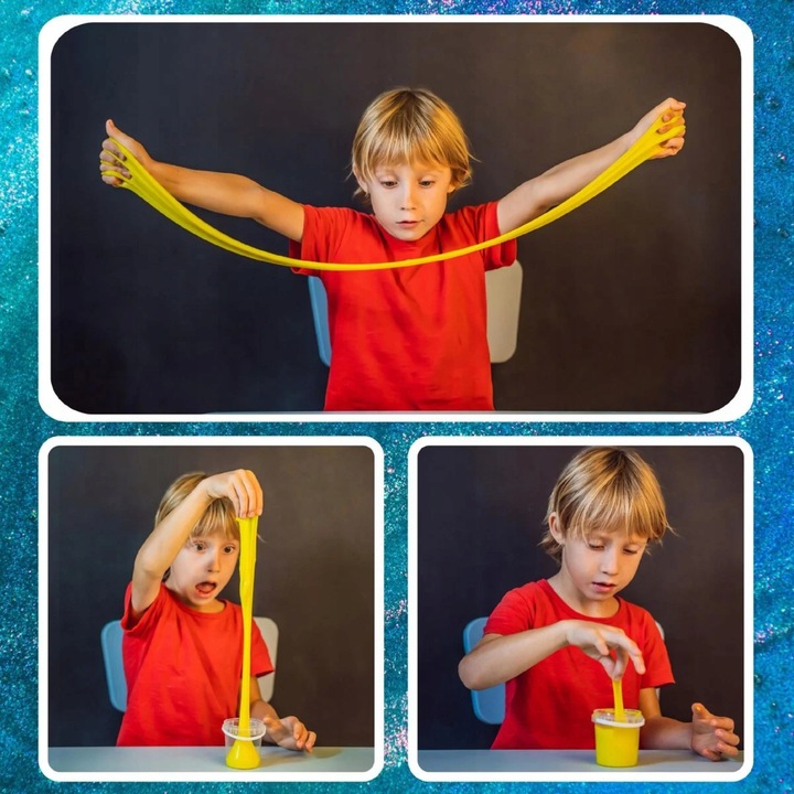 ZESTAW DO ROBIENIA SLIME FABRYKA LABORATORIUM XXL SLIME BOX GLUT JUMBO