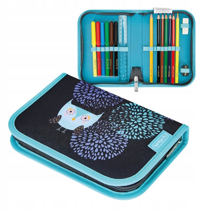 TORNISTER ULTRALIGHT PLUS FLOWER OWL HERLITZ