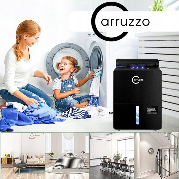 Osuszacz powietrza DUŻY ULTRA MOCNY DWUSTOPNIOWY pochłaniacz wilgoci 2500ml