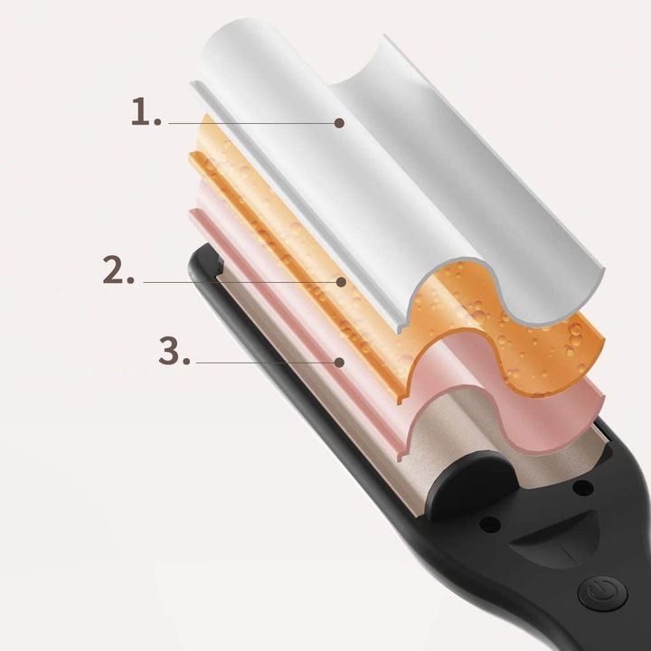 Falownica do włosów Enchen karbownica ceramiczna
