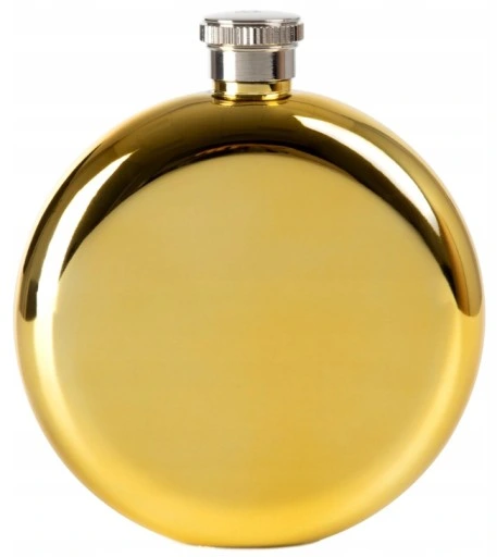 Personalizowana piersiówka okrągła 200ml GRAWER z dedykacją na PREZENT