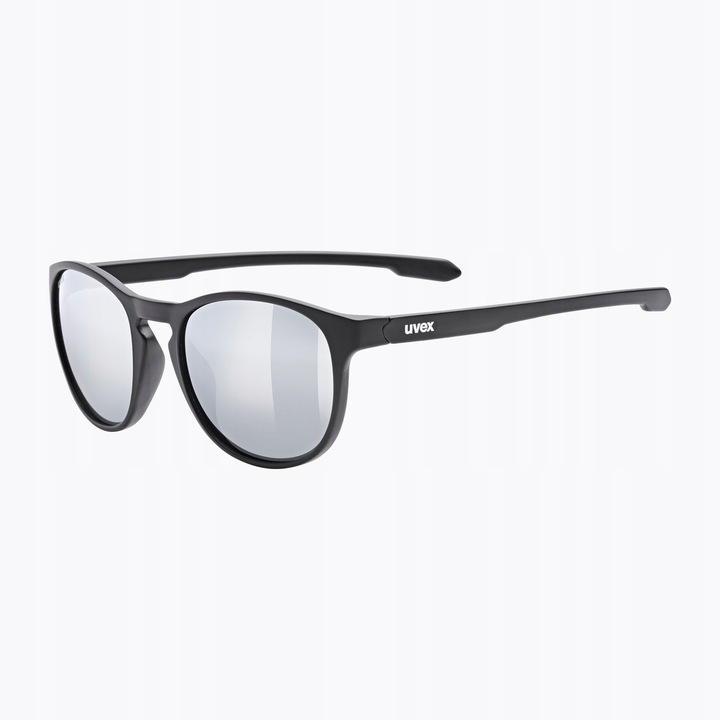 Okulary przeciwsłoneczne UVEX LGL 53 black matt/mirror silver OS