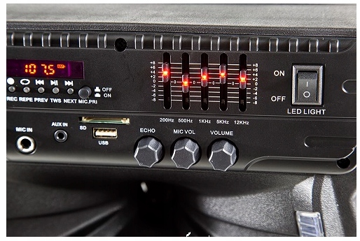 Głośnik Power Audio Manta SPK 5033 40W karaoke