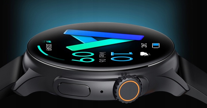 Zegarek SMARTWATCH Rubicon ROZMOWY MENU PL KROKI AMOLED ALWAYS ON DISPLAY