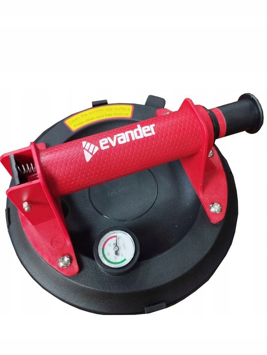 UCHWYT PRZYSSAWKA PRÓŻNIOWA DO PŁYTEK SZYB GLAZURY GRESU POMPKA MANOMETR