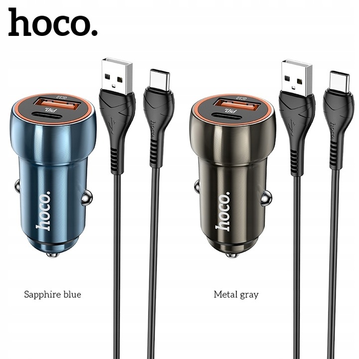 MOCNA SZYBKA ŁADOWARKA TYP TYPU C USB-C TYPE-C SZYBKIE ŁADOWANIE 20W + 18W