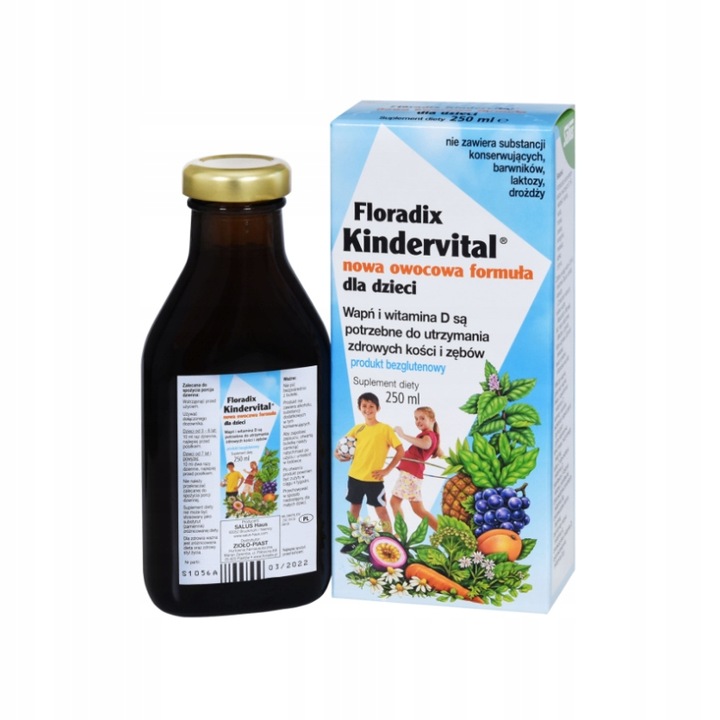 Floradix Kindervital dla dzieci 250 ml