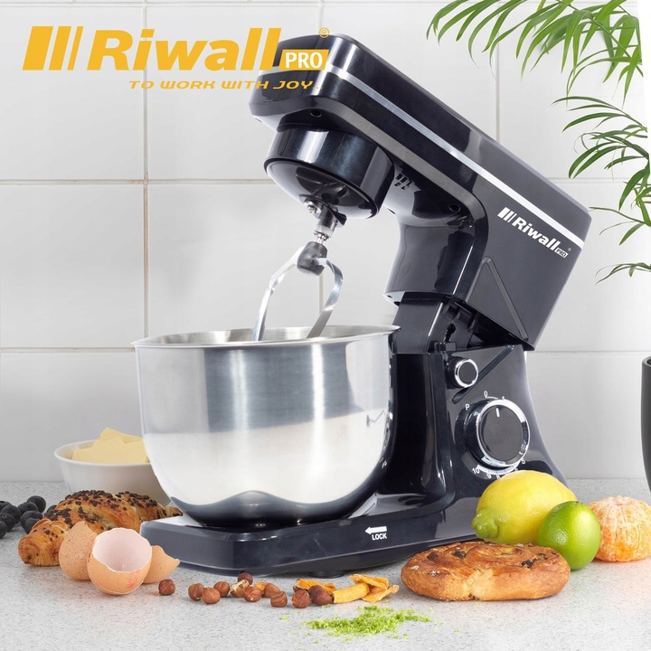 ROBOT KUCHENNY PLANETARNY MIKSER 2500W 7w1 WIELOFUNKCYJNY 4L RIWALL RRP-01