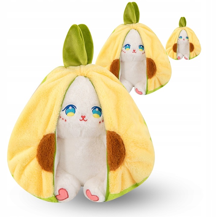 Maskotka KRÓLIK W MARCHEWCE Króliczek Marchewka Zając Pluszak DUŻY XL 20 cm