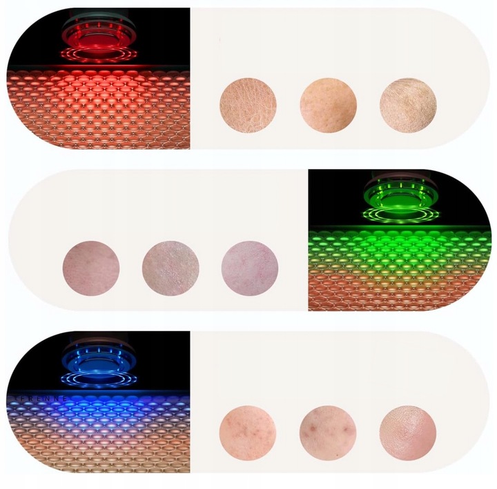 MEZOTERAPIA BEZIGŁOWA MASAŻER EMS TWARZY LIFTING 8W1 FRENNE ZESTAW + GRATIS