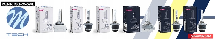 Żarówka ksenonowa D1S 6000K Żarnik Xenon M-Tech PK32d-2