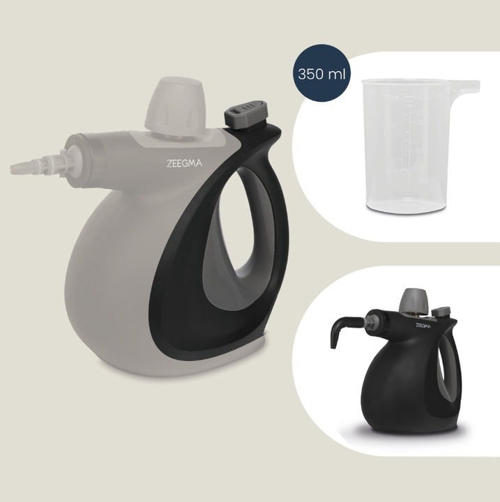 MYJKA PAROWA PAROWNICA NA PLUSKWY CZYŚCIK CIŚNIENIOWY 1000W 3BAR 8 KOŃCÓWEK