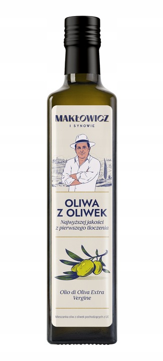 Oliwa klasyczna Extra Virgin Makłowicz i Synowie 500 ml