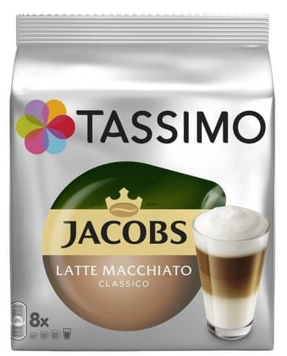 Kapsułki TASSIMO Latte Macchiato Classico 2 x 8