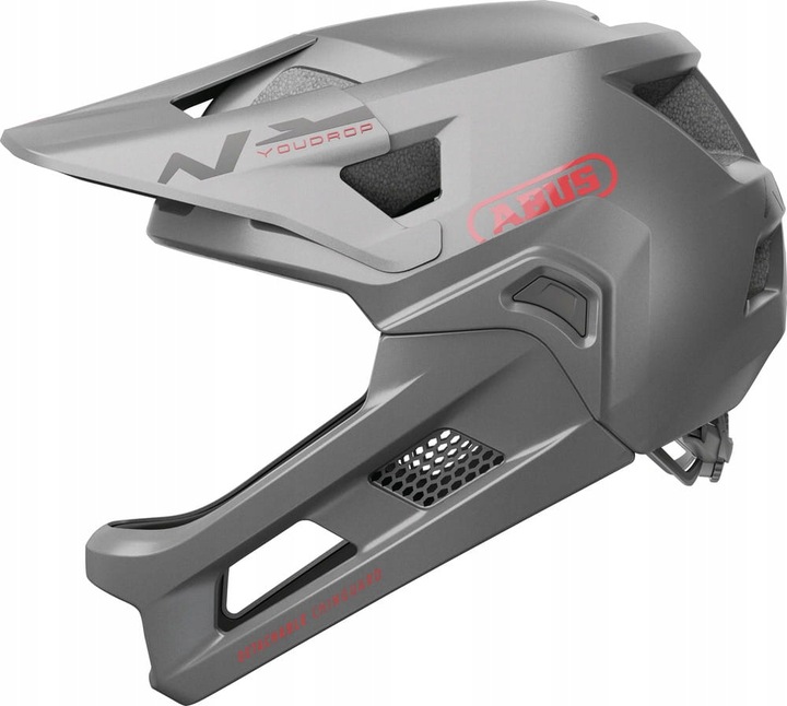 Kask rowerowy Abus YouDrop FF Ti Silver 48-55