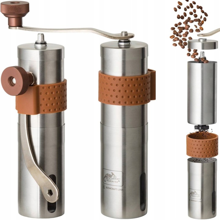 HELIKON TURYSTYCZNY MŁYNEK DO KAWY RĘCZNY 50gr pojemności CAMP podróżny