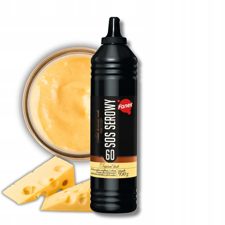 SOS SOSY TYSIĄC 1000 WYSP AMERYKAŃSKI PIKANTNY SEROWY SER DO NACHOSÓW FANEX