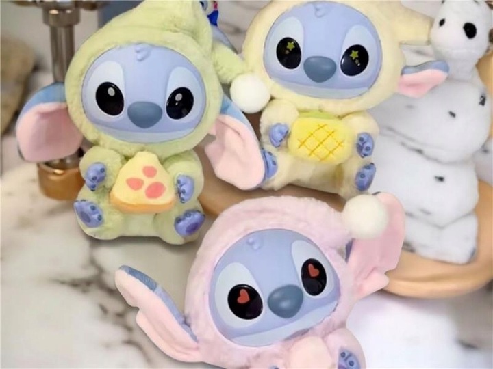 BRELOCZEK STICH ZABAWKA PLUSZAK SKRZYNKA FIGURKA BRELOK DO PLECAKA MASKOTKA