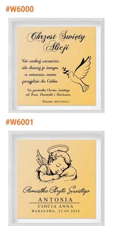 Złoty łańcuszek krzyżyk złoto 585 prezent CHRZEST Pamiątka Chrztu + GRAWER