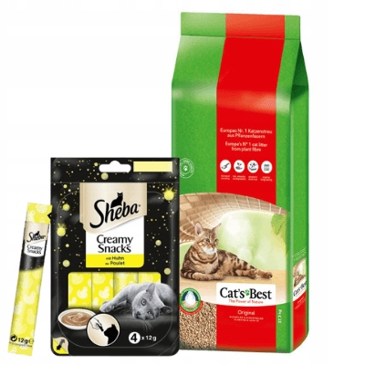 Żwirek drewniany Cat's Best Original Eco Plus 40l