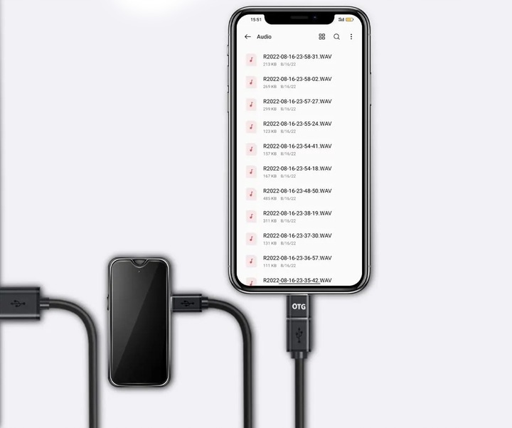 DYKTAFON SZPIEGOWSKI MINI CYFROWY PODSŁUCH MAŁY PENDRIVE 64GB BRELOK MAGNES