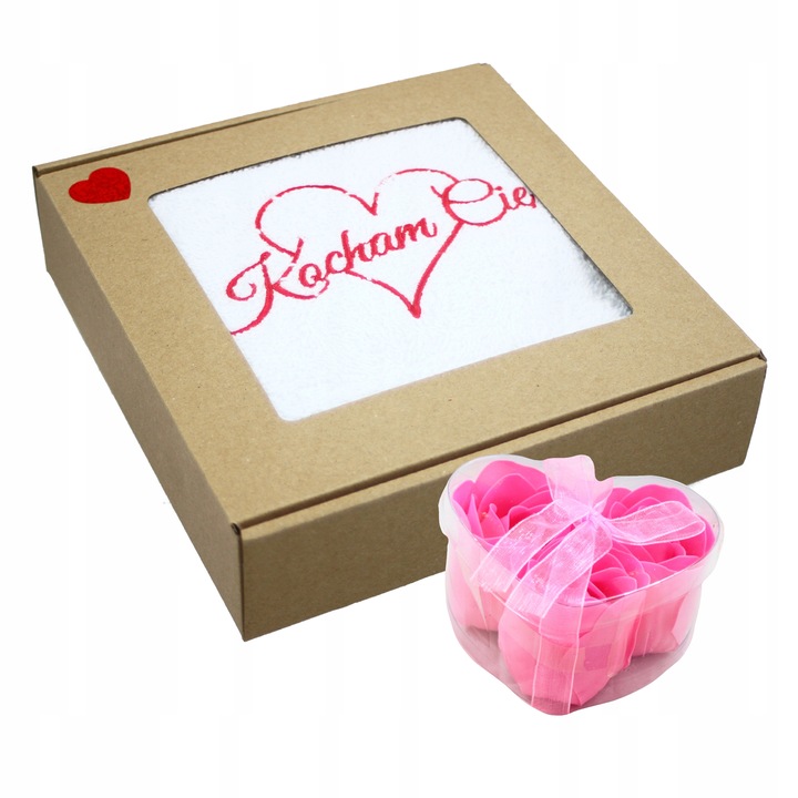 PREZENT NA WALENTYNKI RĘCZNIK