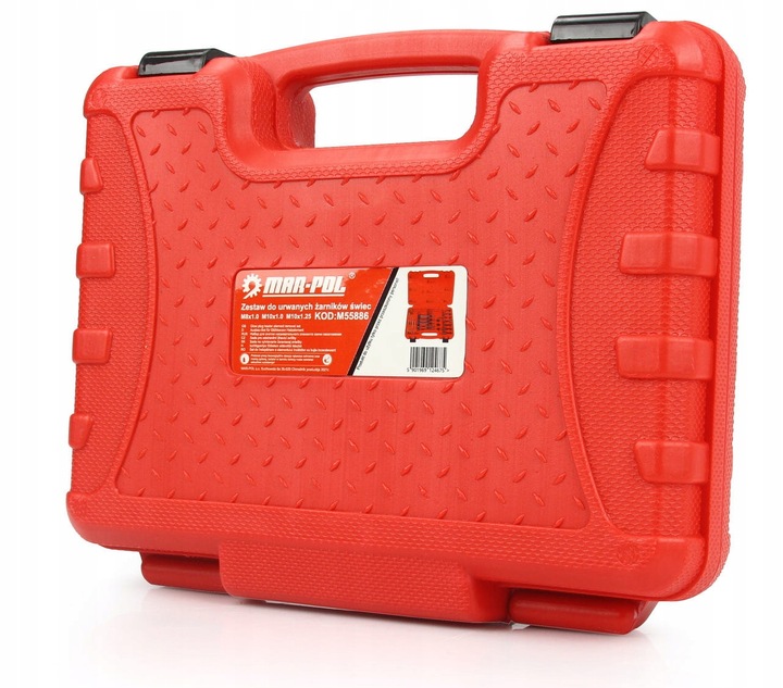 ZESTAW DO WYCIĄGANIA DEMONTAZU URWANYCH ŻARNIKÓW ŚWIEC ŻAROWYCH 22 EL