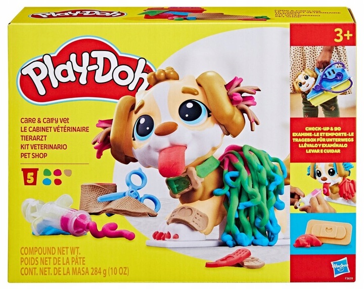 PLAY-DOH Ciastolina Wizyta u weterynarza F3639