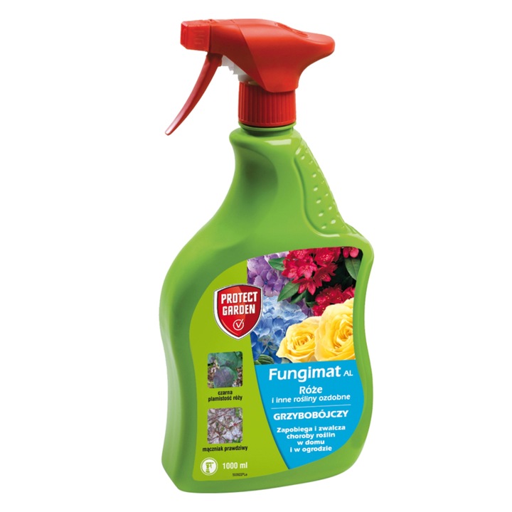 FUNGIMAT AL ŚRODEK GRZYBOBÓJCZY DO RÓŻ I ROŚLIN OZDOBNYCH 1L PROTECT GARDEN