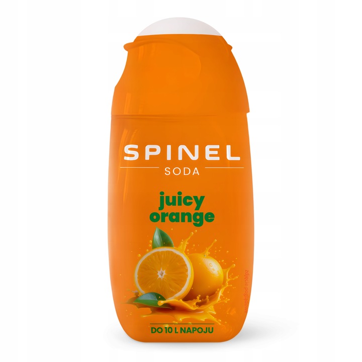 3x SYROP SPINEL SODA DO SATURATORA CYTRYNA-LIMONKA POMARAŃCZA COLA DO 10L