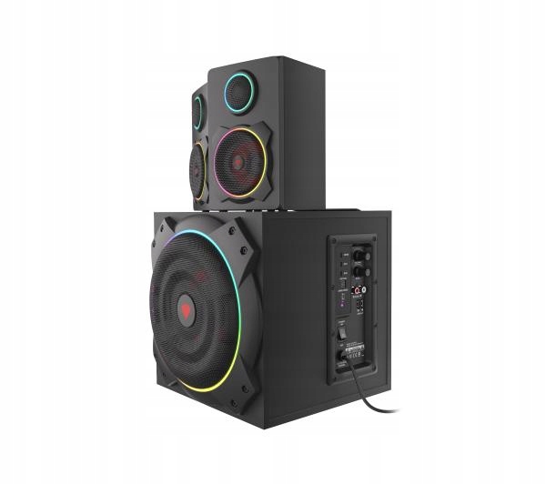 Głośniki komputerowe 2.1 Genesis Helium 800BT ARGB Bluetooth Pilot Gaming